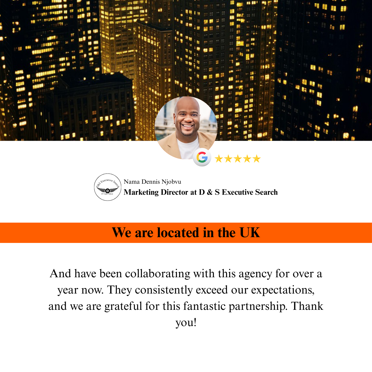 Google Review-SavySnipe D&S Executive Search
