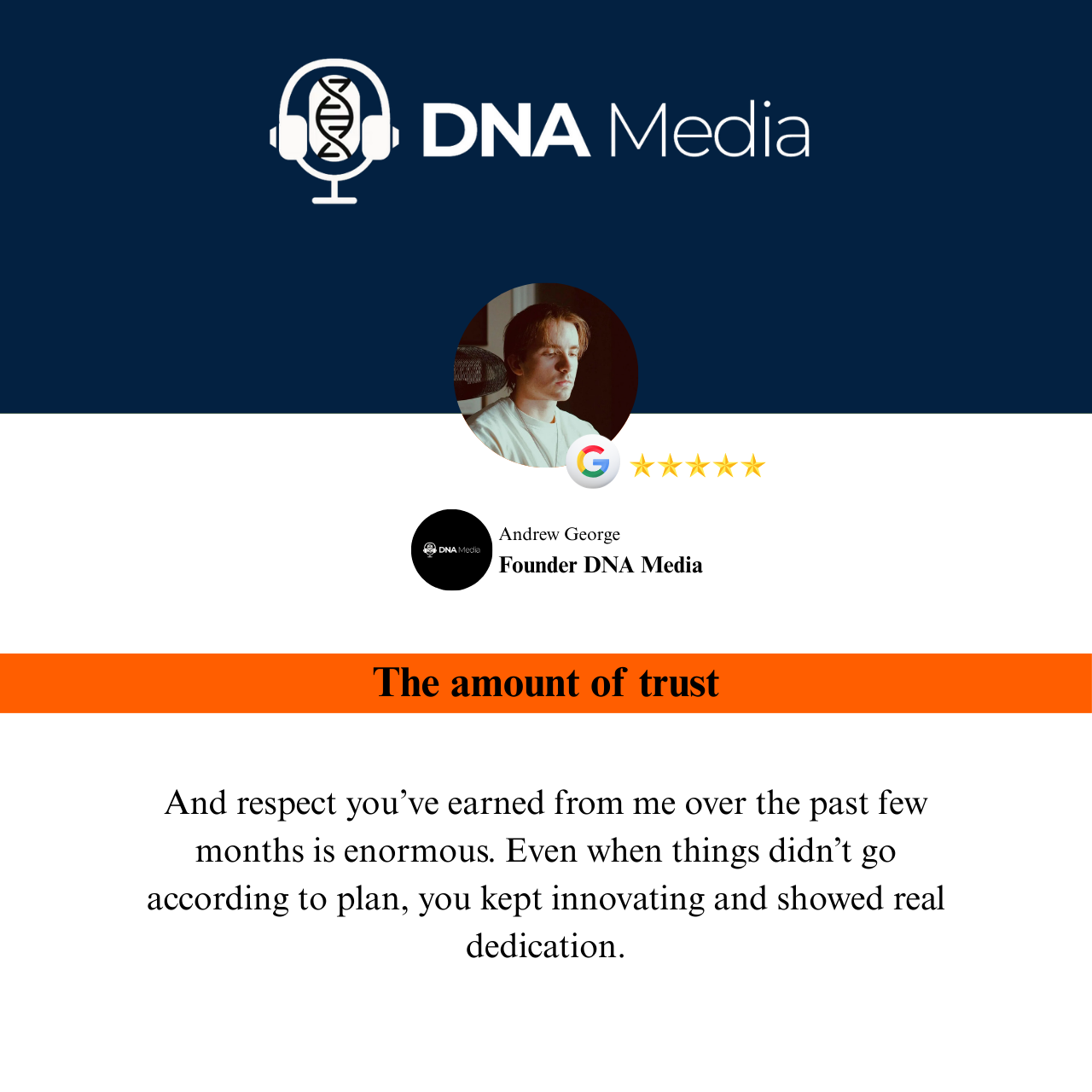 Google Review-SavySnipe DNA Media